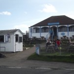 The Driftwood Cafe (before we took over all the tables!!)